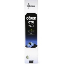 NutriBio Çörek Otu Yağı 250 Milim Cam Şişe Soğuk Sıkım