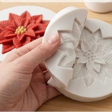 Karakız Dekoratif Çiçek Silikon Kalıp 5x1.5 Cm