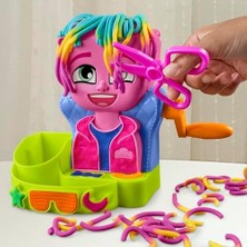 Zg Store Renkli Kuaför Salonu Oyun Hamuru Seti, 6 Kutu, 3 Yaş ve Üzeri Kız ve Erkek Çocuklar Için Oyuncaklar