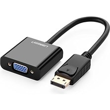 Zg Store Displayport Erkek To VGA Dişi Görüntü Dönüştürücü Siyah