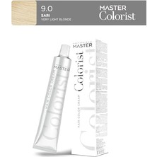 Zg Store Professional Tüp Saç Boyası Boya 60 Mll 9.0 Sarı