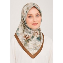 Miray Nevada Büyük Boy Organik Pamuk Eşarp - 120 x 120 - 06579-03