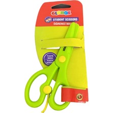 Globox Plastik Öğrenci Makası - Yeşil Renkli Student Scissors