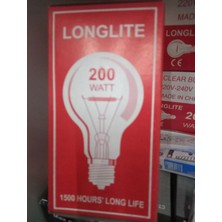 Longlite 200 Wat Akkor Flamanli Armut Ampul