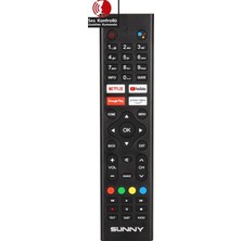 Sunny SN32DAL13 SN43LEDH6886 SN65LEDH6886 - Axen AX50FIL403 - Jvc Netflix-Google Play-Youtube-Prime Video Tuşlu LCD Tv Kumanda