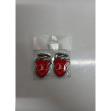Kuzey Aksesuar Chia Arma Kırmızı Thy Etiket 1 Tk 2 Adet