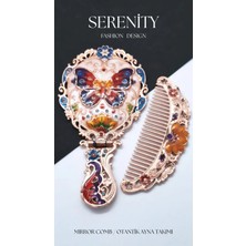 Serenity Özel Kutusunda Çeyizlik Hediyelik Katlanır Mistik Ayna Takımı06