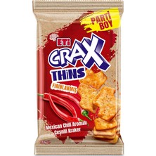 Zg Store Crax Thins Mexican Chili Aromalı Çeşnili Kraker 110 G