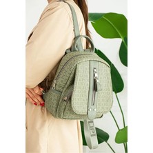 Just Polo Kadın Günlük Kullanıma Uygun Şık ve Kullanışlı Sırt Çantası Shopper Ebat : En 25 cm