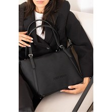 Just Polo Kadın Büyük Boy Ayarlanabilir Askılı Lüks Shopper El & Omuz Çantası Shoulder Bag