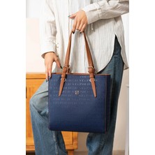 Just Polo Kadın Büyük Boy 4 Bölmeli Günlük Kullanıma Uygun Tote Bag Omuz Çantası 234028MH