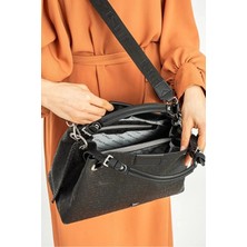 Just Polo Kadın Büyük Boy Ayarlanabilir Askılı Lüks El ve Omuz Çantası Shoulder Bag