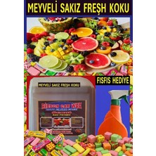 Ribbon Car Wax Rb Scent ( Oto -Oda Parfümü ) KARIŞIK MEYVELİ FREŞ  SAKIZ KOKUSU 5 LT