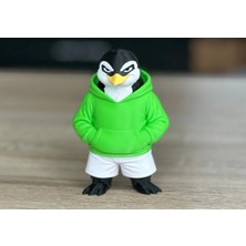 Teknokup Kapüşonlu Penguen Figürü 10CM