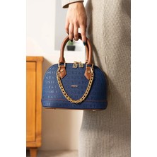 Just Polo Kadın Zincir Detaylı Orta Boy El ve Omuz Çantası 234076PC