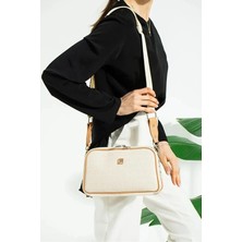 Just Polo Kadın Kabartma Desenli Lüks Omuz Çantası Shoulder Bag