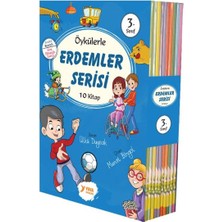 Kuzgun Ticaret Öykülerle Erdemler Serisi 3.sınıflar 10 Kitap