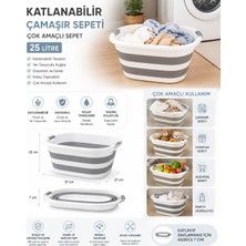 Katlanır Çamaşır Sepeti 25LT