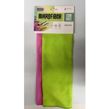 Kuzey Aksesuar Oto Cam Silme Bezi Mikrofiber Iz Bırakmaz 2 Adet