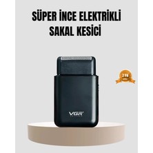 Premini Kompakt Şarjlı Çift Yönlü Tıraş Makinesi, 45 Dakika Kullanım Süresi