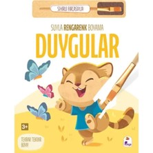 Belirtilmemiş Suyla Rengarenk Boyama - Duygular (Sihirli Fırçasıyla)