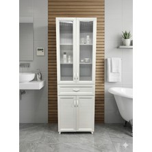 Altıntepe Mega 4 Kapak 1 Çekmeceli Pvc Dolap