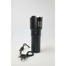 K Light Klight KL-922 3000 Lm Şarjlı Güçlü Uzun Menzil Araç-Acil Durum  LED El Feneri