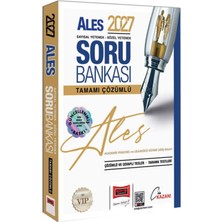 Yargı Yayınları 2027 Ales Vip Sayısal-Sözel Yetenek Tamamı Çözümlü Soru Bankası