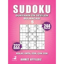 Belirtilmemiş Sudoku Dünyanın Bulmacası 5