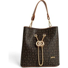 Just Polo Kadın Aksesuar Detaylı Ayarlanabilir Askılı Şık El & Omuz Çantası Shoulder Bag