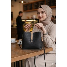 Just Polo Kadın Orijinal Ayarlanabilir Uzun Askılı Orta Boy El ve Omuz Çantası Shopper