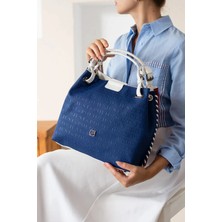 Just Polo Kadın Su Geçirmez Ayarlanabilir Askılı Büyük Boy Lüks Omuz Çantası Shoulder Bag Ebat: 27 x 30 cm