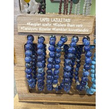 Mavis Dogal Tas Lapus Lazuli Doğal Taş Bileklik