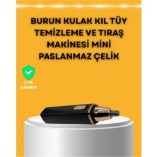 Premini Sessiz ve Pratik USB Şarjlı Burun ve Kulak Temizleme Cihazı