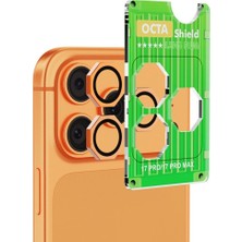 Lyon Tech Apple iPhone 17 Pro Max / 17 Pro Kamera Lens Koruyucu – Zore Cl-19 Altıgen Tasarım, Darbe Emici, Ultra Net Koruyucu