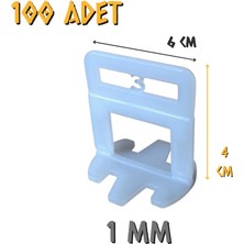 Made Premium Seviye Tespit Derz Artısı 1 Mm. - 100 Adet