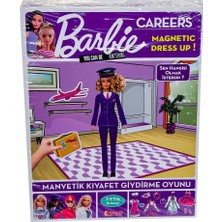 1918 Dıytoy Barbie Careers Manyetik Kıyafet Giydirme Oyunu / 3-8 Yaş