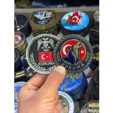MEKOTEX 2'li Koruma Patch (Peç) Seti 3D Kabartmalı Arma  Avantajlı Paket Arkası Cırtlı