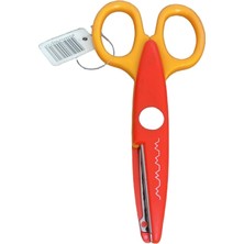 Belirtilmemiş Fiskars Çocuk Makas Turuncu Saplı Güvenli Uçlu Okul Kesim Makası