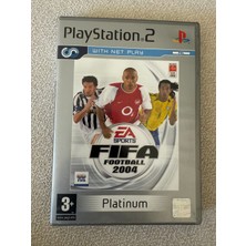 EA Ps2 Fifa 2004 Kitapçık Var 10/6,5 Disk Kondüsyon Sadece Fransızca Dil Vardır