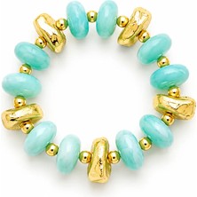 Venüs Design Kemik Renkli Lastikli Bileklik
