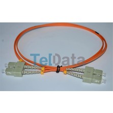 Teldata TLD-SCOM22 Sc-Upc-Sc-Upc mm Dx Om2 2 Metre Fıber Optık Patchcord