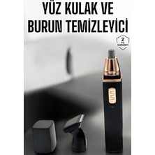 Premini Mini Taşınabilir Siyah Burun, Kulak, Yanak Kıl ve Tüy Temizleme Aleti