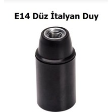 Far E14 Düz Italyan Duy Uyumlu