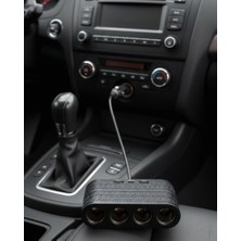 Erdo Ticaret Araçlar Için 4’lü Çakmak Çoklayıcı Type C USB ve Koruma Sistemli