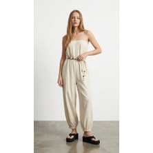Quzu YTLM02227 Natural Tulum Natur Bej - S