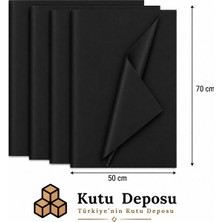 Kutu Deposu 50X70 cm Siyah Pelur Kağıt (1kg)