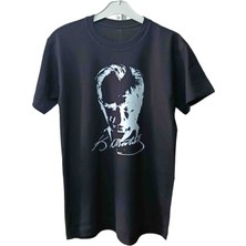 Ervo Reklam Mustafa Kemal Atatürk Resimli Dtf Baskı T-Shirt Bay / Bayan