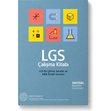 Meb Lgs Çalışma Kitabı Sayısal | Matematik & Fen Bilimleri | Lgs'de Çıkmış Sorular ve Meb Örnek Soruları | Güncel Lgs Hazırlık Kaynağı