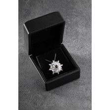 EDSA Silver 925 Ayar Gümüş 100 Dilde Seviyor Lotus Kolye